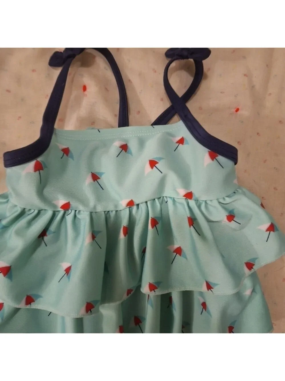 Baby Girl Swimsuit Umbrella Size 6-9 Months
